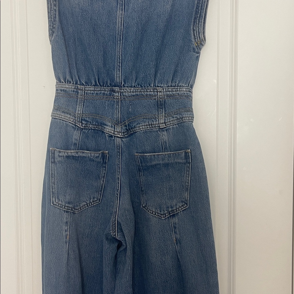 Free People CRVY Badlands Coverall We The Free Wide Leg Stagecoach Festival - Picture 13 of 13